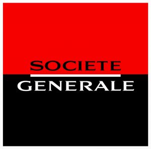 Logo de la banque traditionnelle Société Générale